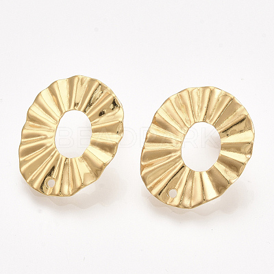 304 Stainless Steel Stud Earring Findings STAS-S079-46A-1