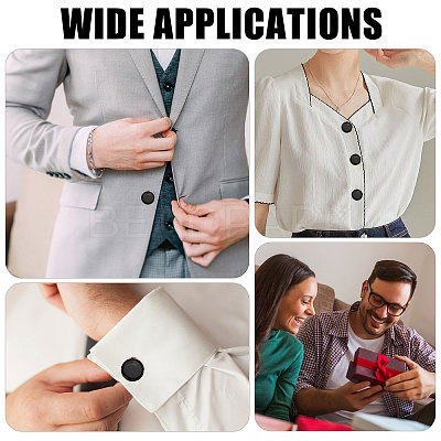 Zinc Alloy Enamel Cufflinks BUTT-GL0001-11-1
