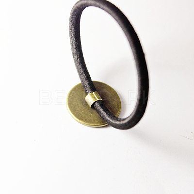 Iron Cabochon Settings OHAR-PW0001-234B-1
