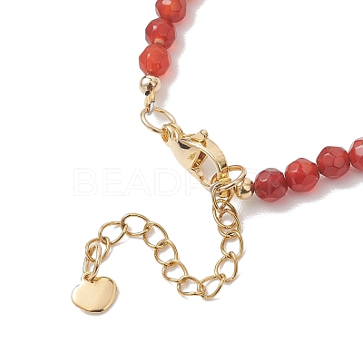 Natural Gemstone & Cultured Freshwater Pearl Beaded Bracelets for Women BJEW-JB13218-1