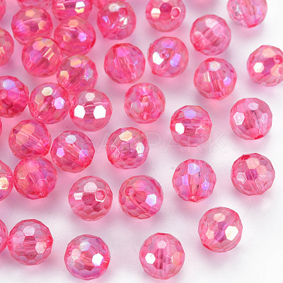 Transparent Acrylic Beads MACR-S373-64-C08-1