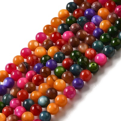 Natural Freshwater Shell Beads Strands SHEL-H003-03H-1