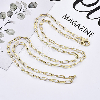 Brass Paperclip Chains MAK-S072-10A-MG-1