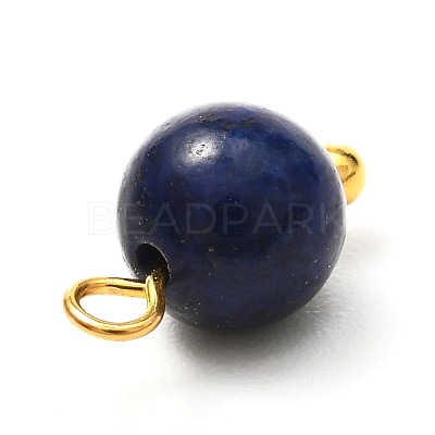 Natural Mixed Gemstone Charms PALLOY-JF00992-01-1