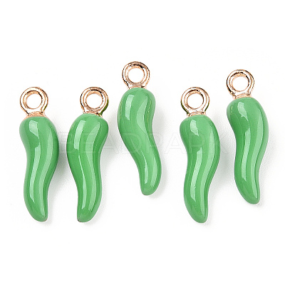 Alloy Enamel Pendants ENAM-N054-70B-1