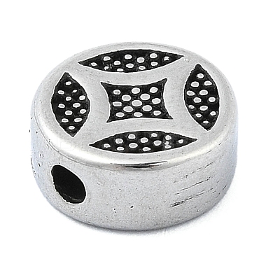 304 Stainless Steel Beads STAS-H219-06AS-1