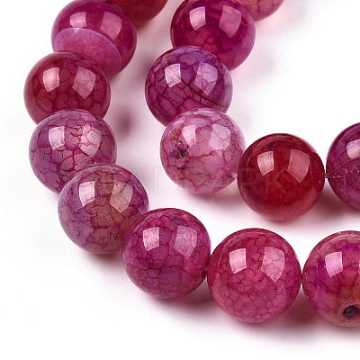 Natural Dragon Veins Agate Dyed Beads Strands X-G-H290-A01-02B-1