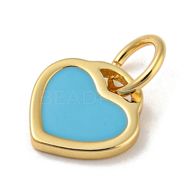 Rack Plating Brass Charms KK-A200-03G-05-1