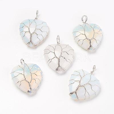 Opalite Pendants G-G713-F03-1
