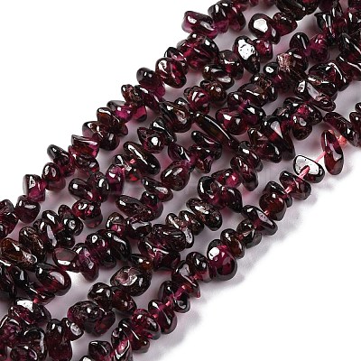 Natural Garnet Beads Strands F065-01A-1