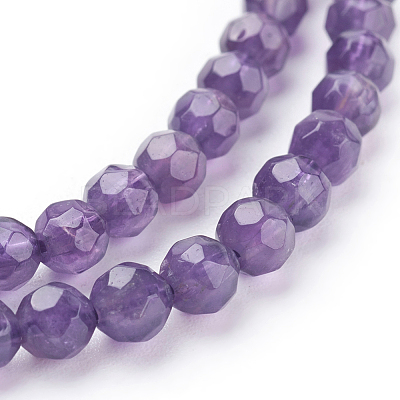 Natural Amethyst Beads Strands L-G-C073-4mm-3-1