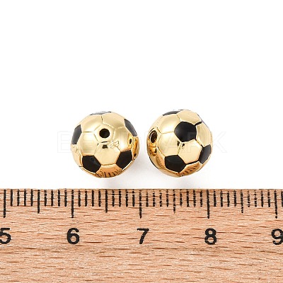 Brass Beads KK-H002-02C-G-RS-1