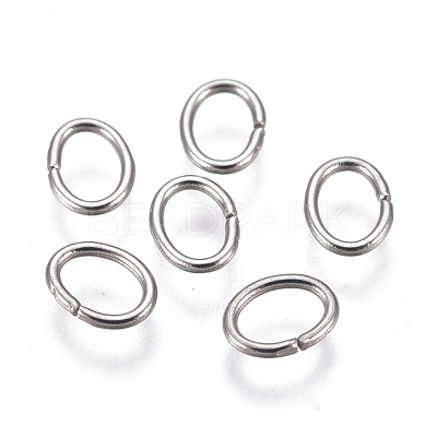 Tarnish Resistant 304 Stainless Steel Open Jump Rings STAS-F250-11P-F-1