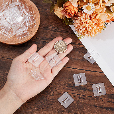 Transparent Plastic Card Holder ODIS-NB0001-37B-1