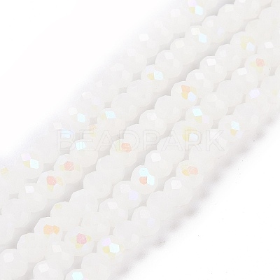 Electroplate Glass Beads Strands LS-EGLA-A034-J6mm-L08-1