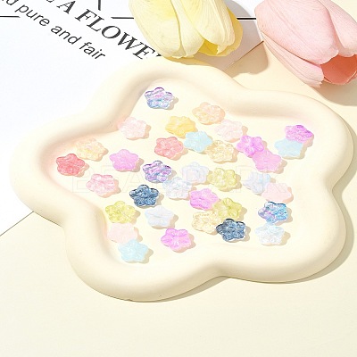 30Pcs Baking Paint Glass Beads GLAA-FS0001-97D-1