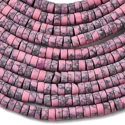 Dyed Synthetic Turquoise Beads Strands G-Z089-A04-K-1