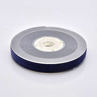 Polyester Velvet Ribbon for Gift Packing and Festival Decoration SRIB-M001-13mm-370-1