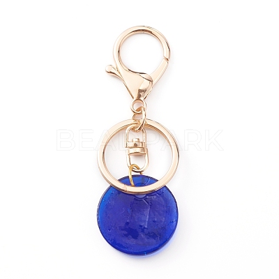 Handmade Lampwork Evil Eye Keychain KEYC-JKC00237-02-1