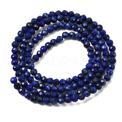 Natural Lapis Lazuli Beads Strands G-F596-49-1