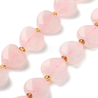 Natural Rose Quartz Beads Strands G-B044-B13-01-1