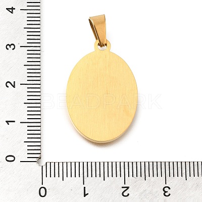 304 Stainless Steel Pendants STAS-K394-04G-07-1