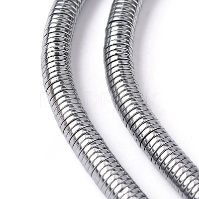 Electroplate Non-magnetic Synthetic Hematite Beads Strands X-G-J216E-08-1