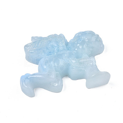 Two Tone Opaque Resin Beads RESI-S364-55B-1