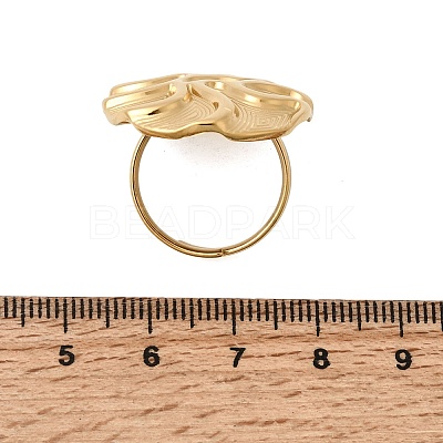304 Stainless Steel Finger Rings for Women RJEW-A093-01G-1