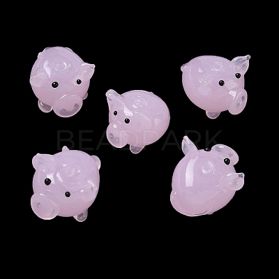 Handmade Lampwork Enamel Beads LAMP-Z020-02-1