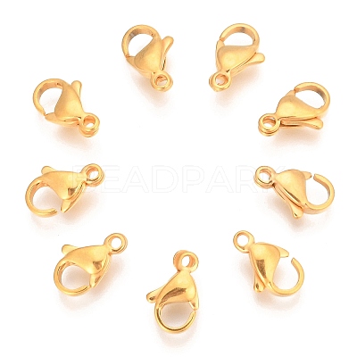 304 Stainless Steel Lobster Claw Clasps LS-STAS-T040-PJ212-11-1