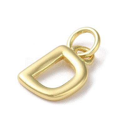 Rack Plating Brass Charms KK-P245-06G-D-1