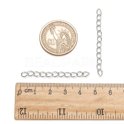 Iron Ends with Twist Chains CH-R001-N-5cm-1