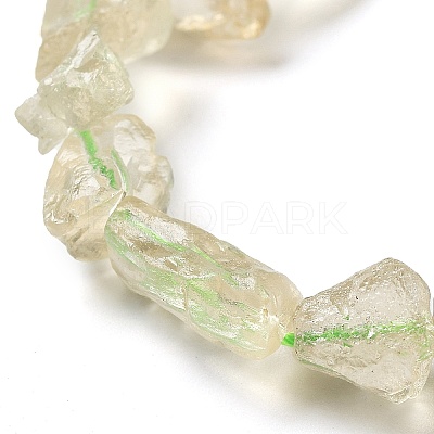 Raw Rough Natural Topaz Beads Strands G-P528-B02-02-1
