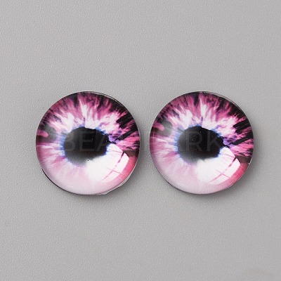 Glass Cabochons GLAA-WH0033-75E-09-1