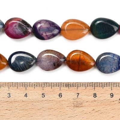 Natural Dragon Veins Agate Beads Strands GG-L001-K01-01G-1