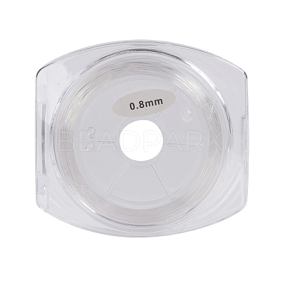 Round Japanese Elastic Crystal String EW-G008-01-0.8mm-1
