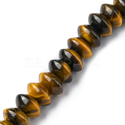 Natural Tiger Eye Beads Strands G-F743-05F-1