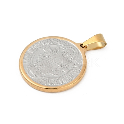 PVD Vacuum Plating 304 Stainless Steel Pendants STAS-A053-24C-PG-1