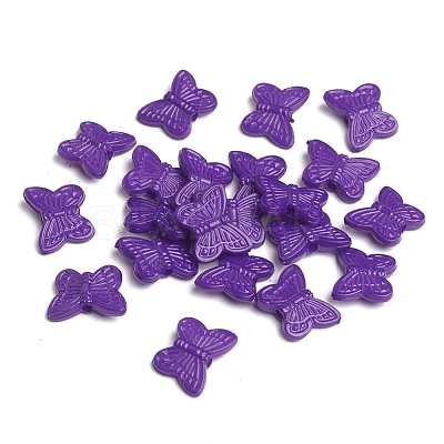 Opaque Acrylic Beads X-SACR-S025mm-04-1