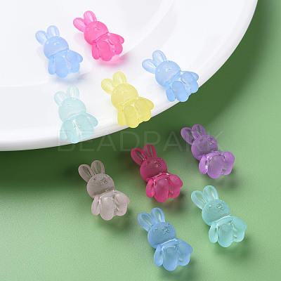 Frosted Acrylic Beads MACR-S373-50K-1