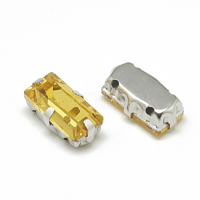 Sew on Rhinestone RGLA-T092-5x10mm-22P-1