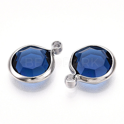 K9 Glass Charms X1-GLAA-T023-37B-06-1