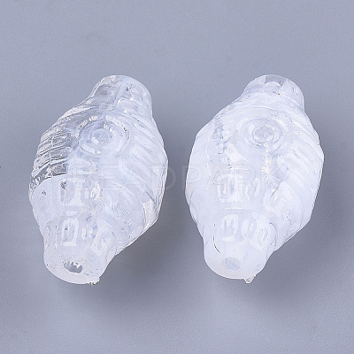 Acrylic Beads X-OACR-T006-136-1
