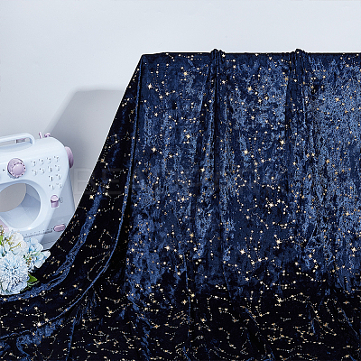 1M Velvet Spandex Fabric DIY-BC0017-52B-1