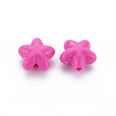 Opaque Acrylic Beads LS-MACR-S373-26-A01-1