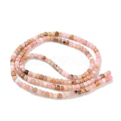 Natural Pink Opal Beads Strands G-Z104-C01-2mm-1