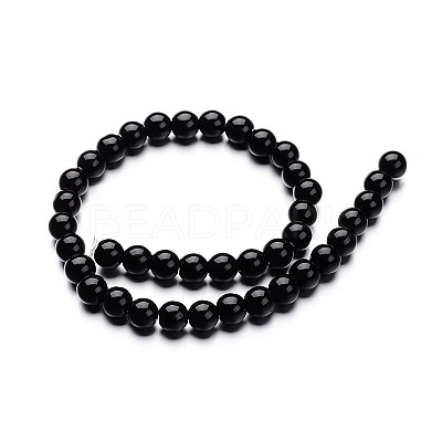 Glass Round Bead Strands GLAA-I028-6mm-02-1