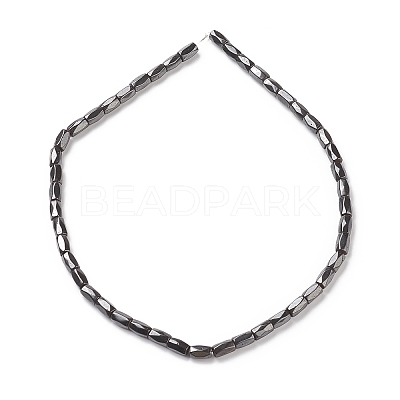Magnetic Synthetic Hematite Beads Strands X-IM302-1