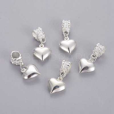 Alloy European Dangle Charms MPDL-E045-09-1